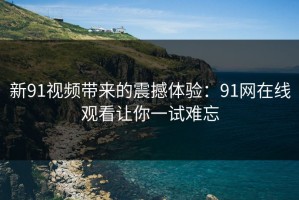 新91视频带来的震撼体验：91网在线观看让你一试难忘